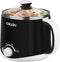 Dezin Hot Pot Electric, Rapid Noodles Cooker, 1.6 Liter Stainless Steel Pot with Temperature Control