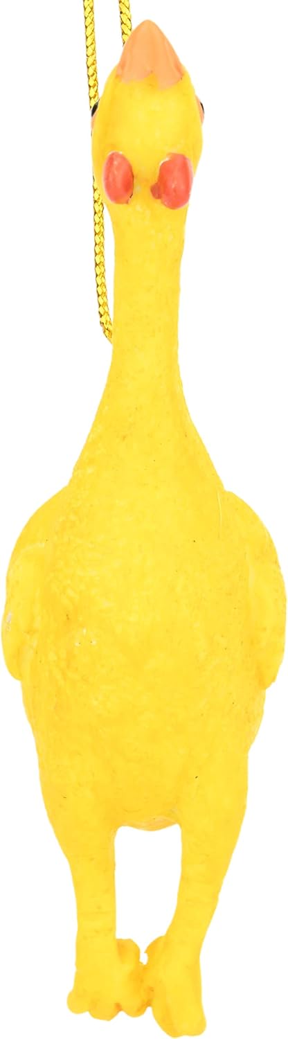 Tree Buddees Funny Rubber Chicken Christmas Ornaments