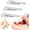 3PCS Stainless Steel Garlic Peeler - Garlic Peeler Clips Skin Remover -