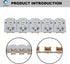 WR55X11132 WR55X25754 WR55X26486 Refrigerator Led Light Compatible With GE Refrigerator (5pack) by KOLEOLL