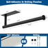 SUS304 Steel(1, theaoo Paper Towel Holder - Under Cabinet Paper Towel Holder for Kitchen, Adhesive Paper Towel Roll