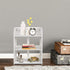 3 White Shoes Rack, Tier Small Shoe Shelf Standing Shoe Display Shelves Modern Narrow Shoes Tower Storage Organizer