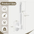2 Packs Hat Racks Organizers for Baseball Caps, Hat Holder Storage on Closet Wall, Holds More Than 15 Hats (White)