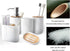 Bamboo Electric Toothbrush Holders, 2 Pack Bathroom Storage Organizer for Toothpaste, Floss, Razor, Countertop