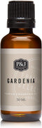 P&J Fragrance Oil, Gardenia 30ml - Candle Scents, Soap Making, Diffuser Oil, Aromatherapy