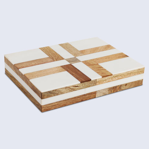 Handicrafts Home Handmade Patisserie Decorative Jewelry Box Organizer - Antique Coffee Table Storage for Keepsakes,