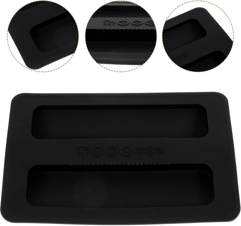 Luxshiny 2 Slice Toaster Cover, Silicone Bread Maker Cover, Dust and Fingerprint Protection for Toaster