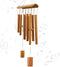 Windchimes Outdoors, Memorial Wind Chimes, Bamboo Wind Chimes for Outside, Deep Tone for Patio Garden Decor