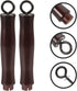 2pcs Wooden Pot Handle for Grill Pan, Universal Detachable Grip Replacement for Wok Frying Pan