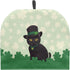 Cat Green Leaf Insulated Teapot Cozy, Decorative Dome Shaped Large Tea Cosy for Keeping Warm