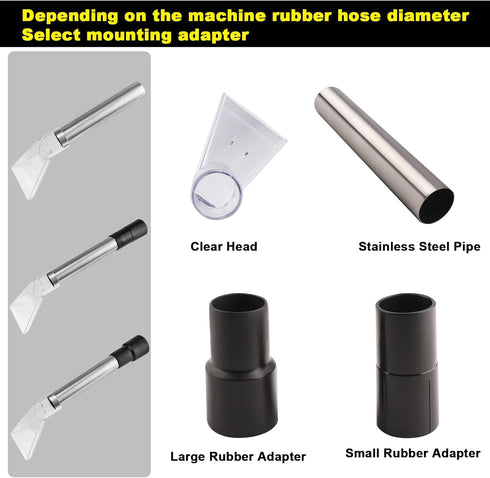 Carpet Vac Extractor Attachment Tool for Cleaning Vacuum Upholstery Car Detailing Shop Vac Extractor