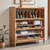 4 Closet, 1 STORAGE MANIAC Expandable Shoe Rack, Pairs Stackable Small Shoe Rack, Metal Adjustable Shoes Organizer