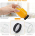 20 4 oz pcs Mini Glass Juice Bottles with Caps for Juicing & Smoothies, Reusable Empty Clear Bottles with Label, Funnel