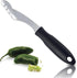 Jalapeno Corer Tool with Serrated Slice and Rubber Handle, Efficient Seed Remover for Cooking