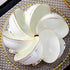 Ceramic Soup Bowls - Set of 5, 10 Ounce Gold Rim Small Bowls, Premium Bone China for Ice Cream, Rice, Dessert