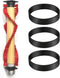Replacement Roller Brush, 11 1/4" with 3 Belts for Oreck Commercial Vacuum Cleaners, Fits XL Upright Vacuum Cleaners