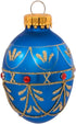 Kurt S. Adler YAMGG0517 Glass Egg Ornament, 45mm for Christmas