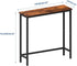 29.5" HollyHOME Narrow Console Table, Slim Entryway Table, Sofa Stand, Hallway Shelf for Hallway, Bedroom, Living Room