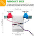 Upgrade W11101906 Washer Water Inlet Valve by Techecook, Compatible with Whirlpool, Amana, Maytag