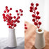30 Stems,7.9 Inch Artificial Red Berry Christmas Holly Berry Branches Red Berry Picks for Holiday Home Decor and Crafts
