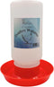 Plastic 1-Quart Chicken Waterer and Chick Drinker | Durable Watering Container for