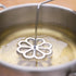 ABOOFAN Achappam Mold Flower Bunuelos Mold Rosette Maker Timbale with Handle Iron Set for Cookie Cutter