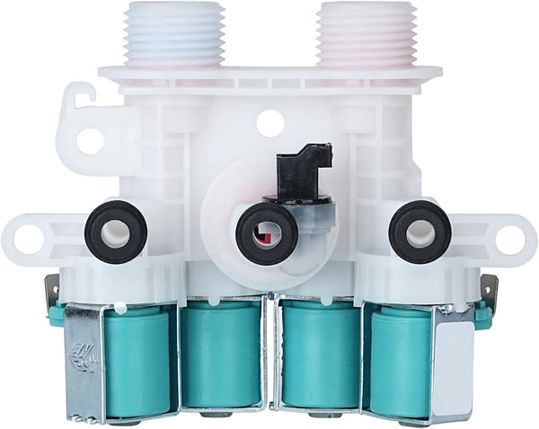Washer Water Inlet Valve for Maytag Bravos XL Models, Whirlpool WTW8500DC, Kenmore Series 700 Replacement