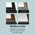 Creative Picture Frames 2 Opening Mahogany Frame with Glass for 5x7 Inch Photos, Includes 10x12-Inch Black Mat