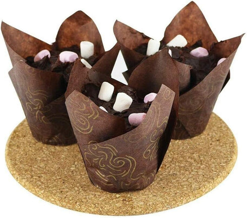 150Pcs/Pack Cake Mold Muffin Cupcake Paper Cups, Oilproof Cupcake Liner Wrapper