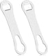 2 Pieces V Rod Bottle Opener and Pour Spout Remover, Stainless Steel for Bartenders and Home Kitchen