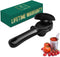 Bellemain Stainless Steel Manual Can Opener, Ergonomic Heavy Duty Hand Held Smooth Edge for Seniors, Easy to Use