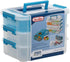 STERILITE Layer Stack & Carry Box, 10-5/8-Inch by Sterilite