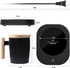HOWAY 14oz Coffee Mug Warmer Set with Lid, Self Heating Temperature Control