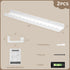 32 Inch Set 2, Fun Memories White Floating Shelf, Scalloped Picture Ledge for Nursery, of Wall Mounted Book Shelves