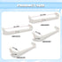 HECASA 240534701 240534901 Refrigerator Door Shelf Rack Bar Compatible with Frigidaire Kenmore Gibson Galaxy Crosley White-Westinghouse Kelvinator Replacement only 2PCs