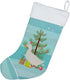 Caroline's Treasures BB9227CS American Pekin Duck Christmas Stocking, Teal Hanging Decor for Holiday Season