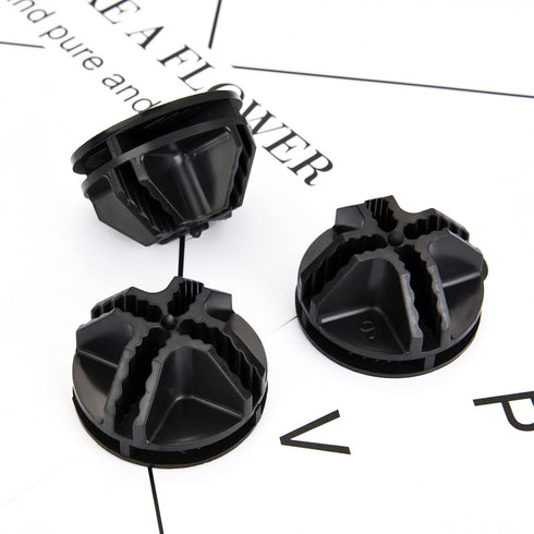 48 Pieces Plastic Cube Connectors, Wire Cube Connectors Organizer, ABS Connectors for Modular Closet Storage