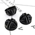 48 Pieces Plastic Cube Connectors, Wire Cube Connectors Organizer, ABS Connectors for Modular Closet Storage