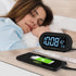 DreamSky Alarm Clocks for Bedrooms - Auto Set Digital Desk Clock with Dimmable Brightness, USB Port, Snooze