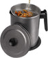 GameXcel Bacon Grease Container with Strainer, Kitchen Oil Container for Storing Fat and Cooking Grease
