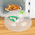 Microwave Splatter Cover, Large Microwave Plate Cover Guard Lid with Steam Vents, 11.5 Inch BPA Free & Dishwasher Safe