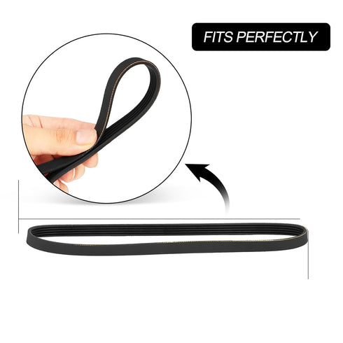 Upgraded WH01X27538 Washer Drive Belt, Compatible with GE Hotpoint Washing Machines, 10-Year Warranty