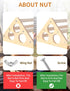 DsyysdS Wooden Chick Perch, Chick Stand Training Perch, Wood Chicken Roosting Bar for Entertainment, Strong Chick