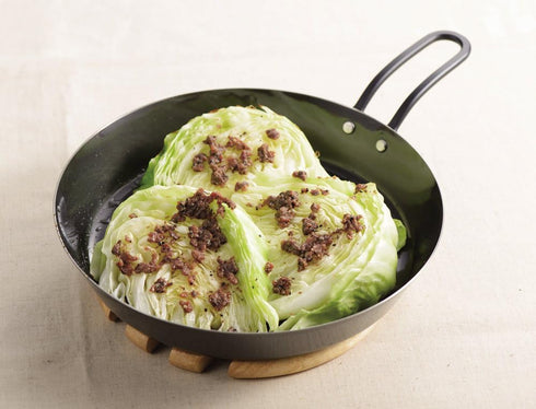 Pearl Metal HB-372 One Hand Grill Pan, 6.3 inches (16 cm), Recipe Included, Induction Compatible, Made in Japan