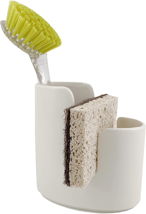 scarlettwares Kitchen Sink Caddy Dish Sponge Holder and Scrub Brush Dish Wand