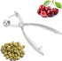 Cherry Pitter Aluminum Alloy Tool, Olive Stone Remover for Kitchen Appliances, Quality Finish Fruit Corer