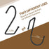 ZEDODIER 15 Pack Purse Hanger Hooks for Closet, Sturdy Metal S Hooks Bag Organizer, Black
