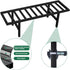 LLAXERGU 1-Tier Plant Stand Indoor Outdoor, Heavy Duty Iron Pedestal Stands Metal Plant Stand for Indoor Outdoor