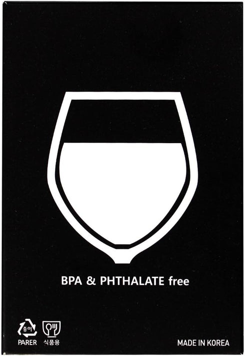 Portable Collapsible Plastic Wine Glass, BPA Free, with Safety Carrier, 1pcs, Transparent