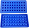 Mydio Mini Ice Ball Molds DIY Tool for Candy, Pudding, Jelly, Milk, Juice, Chocolate, Cocktails & Whiskey (1 Pack, Blue)
